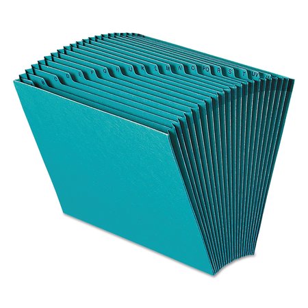 Smead Expanding File A-Z, Letter, 21 Pockets, Teal 70717